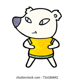 Eisbärenkartoon