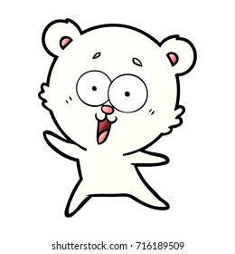 caricatura del oso polar