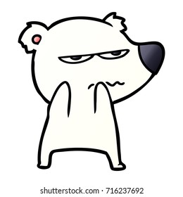polar bear cartoon