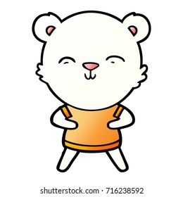 polar bear cartoon