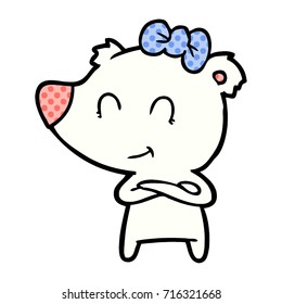 polar bear cartoon