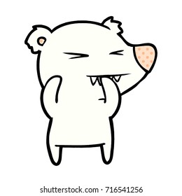 polar bear cartoon