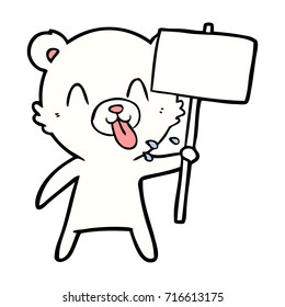 polar bear cartoon
