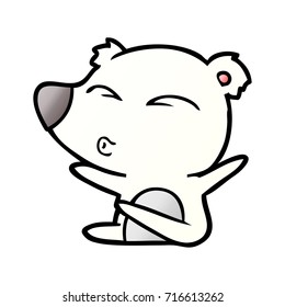 polar bear cartoon