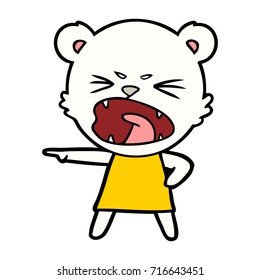 polar bear cartoon