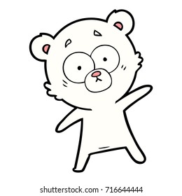 caricatura del oso polar