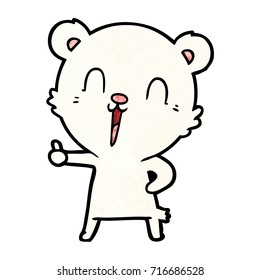 Eisbärenkartoon