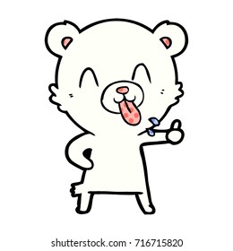 polar bear cartoon