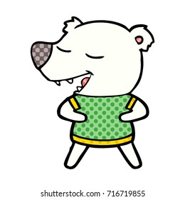 polar bear cartoon