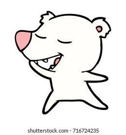 Eisbärenkartoon
