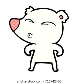 polar bear cartoon