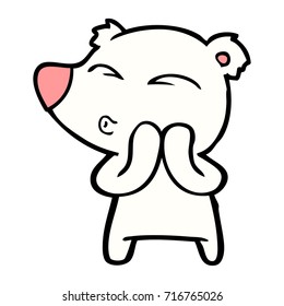 polar bear cartoon