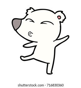 polar bear cartoon
