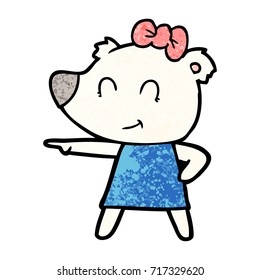 Eisbärenkartoon