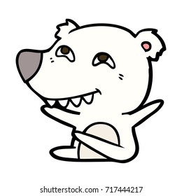 polar bear cartoon