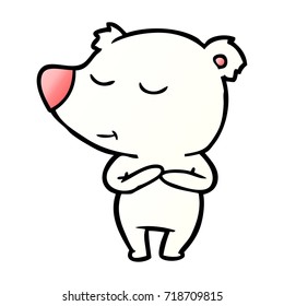 polar bear cartoon