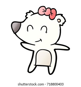 polar bear cartoon