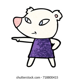 Eisbärenkartoon