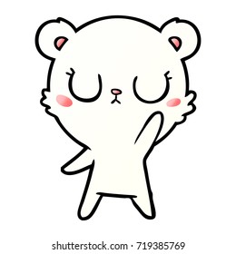 polar bear cartoon