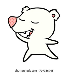 Eisbärenkartoon