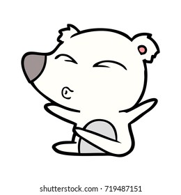 polar bear cartoon
