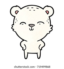 polar bear cartoon
