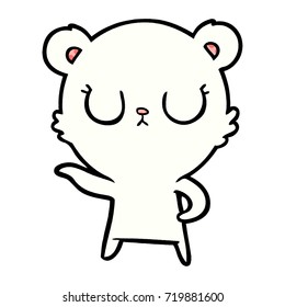 polar bear cartoon