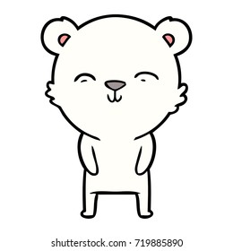 polar bear cartoon