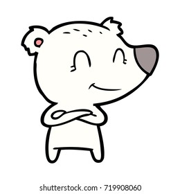 Eisbärenkartoon