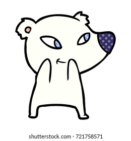 polar bear cartoon