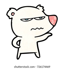 Eisbärenkartoon