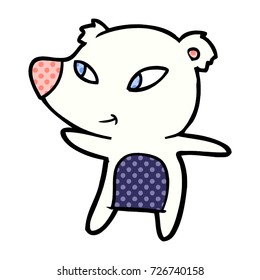 polar bear cartoon
