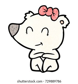 polar bear cartoon