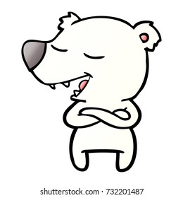 Eisbärenkartoon