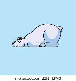 polar bear, cute, animal, polar, arctic