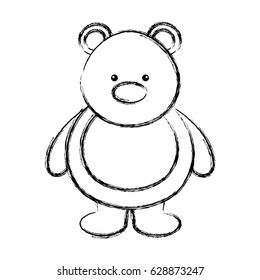 polar bear cute character