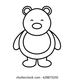 polar bear cute character