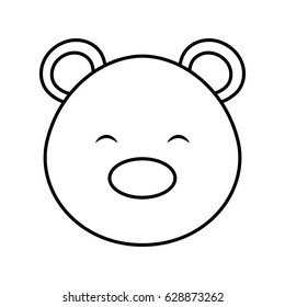 polar bear cute character