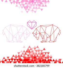 Polar Bear Day. Vector