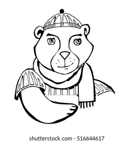 polar bear for design