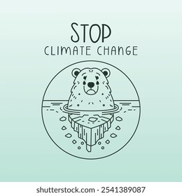 Oso polar muere a causa del calentamiento global y el cambio climático