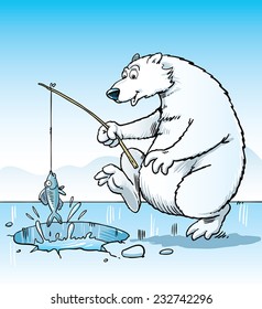 Polar Bear Fishing