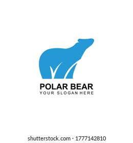 Vorlage für das Logo "Eisbären" für Polar