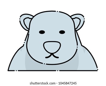 polar bear icon