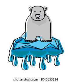 Polar bear icon