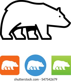 Polar bear icon