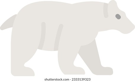 Polar Bear Icon image. Suitable for mobile application.