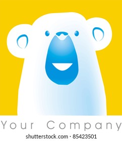 a polar bear logo