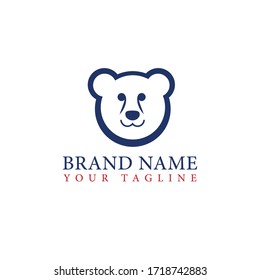 Polar Bear Logo Design or mascot