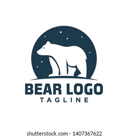 Polar Bear Logo Stock Image